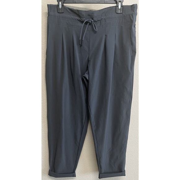Prana Jogger Pants Women's Size L Stretch Cuffed Drawstring Pockets - Picture 8 of 9